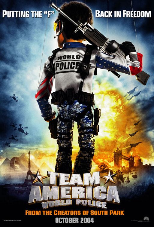 the movie poster: Team America: World Police (2004)
