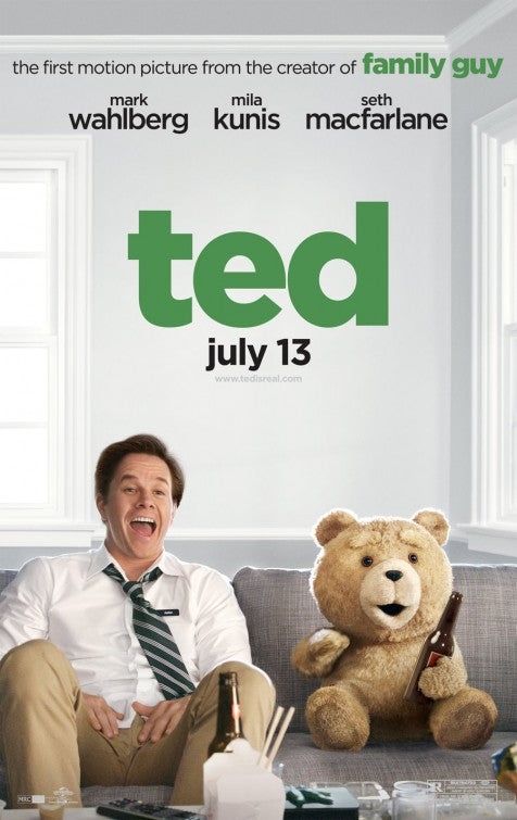 1000 piece jigsaw puzzle for the movie poster: Ted (2012) ver3