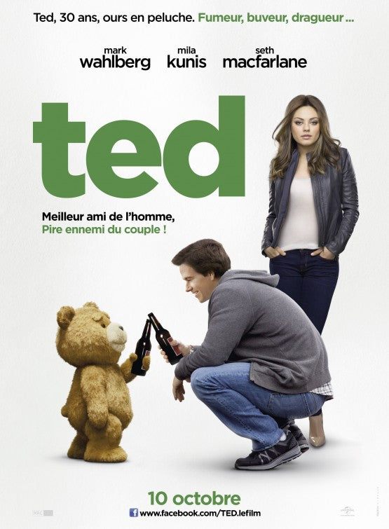 1000 piece jigsaw puzzle for the movie poster: Ted (2012) ver6