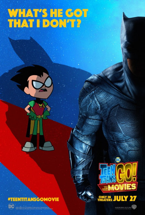 1000 piece jigsaw puzzle for the movie poster: Teen Titans Go! To the Movies (2018) ver3