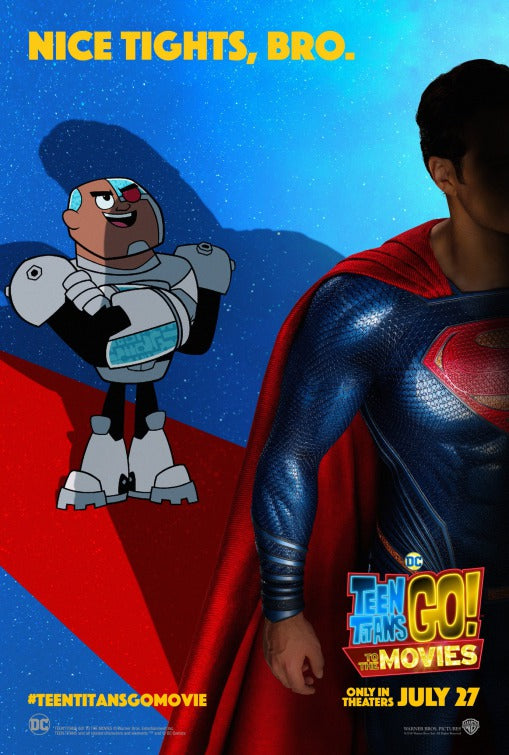 1000 piece jigsaw puzzle for the movie poster: Teen Titans Go! To the Movies (2018) ver7