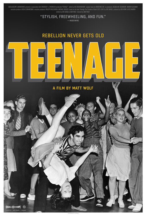 1000 piece jigsaw puzzle for the movie poster: Teenage (2013)