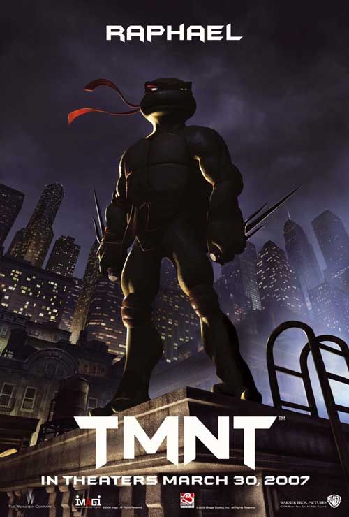 the movie poster: Teenage Mutant Ninja Turtles (2007)