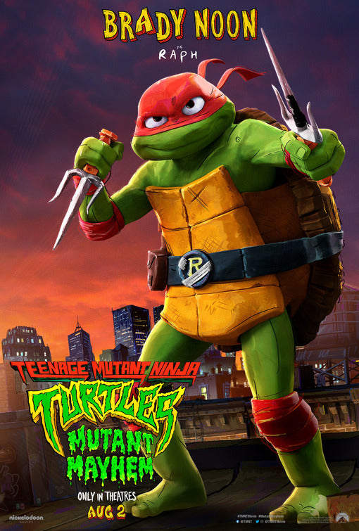 1000 piece jigsaw puzzle for the movie poster: Teenage Mutant Ninja Turtles: Mutant Mayhem (2023) ver22
