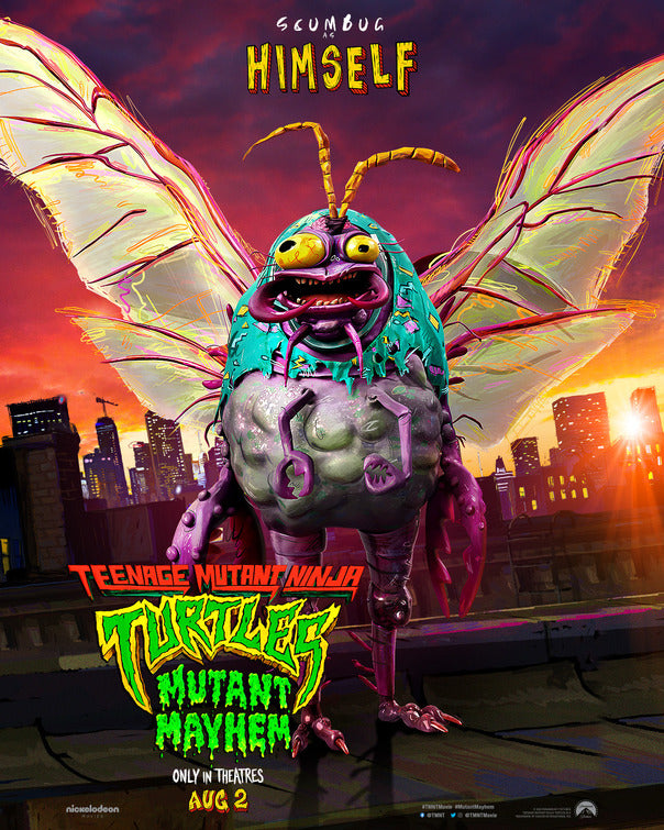 1000 piece jigsaw puzzle for the movie poster: Teenage Mutant Ninja Turtles: Mutant Mayhem (2023) ver25