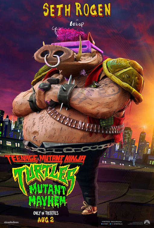 1000 piece jigsaw puzzle for the movie poster: Teenage Mutant Ninja Turtles: Mutant Mayhem (2023) ver28