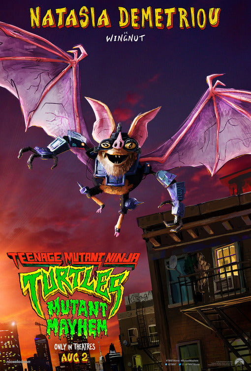 1000 piece jigsaw puzzle for the movie poster: Teenage Mutant Ninja Turtles: Mutant Mayhem (2023) ver31