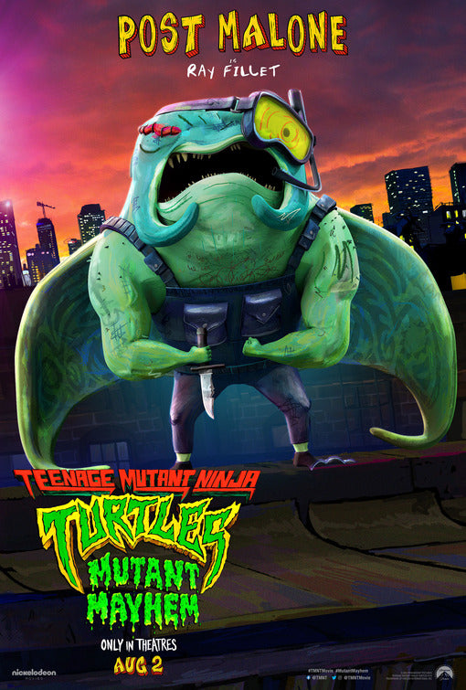 1000 piece jigsaw puzzle for the movie poster: Teenage Mutant Ninja Turtles: Mutant Mayhem (2023) ver33