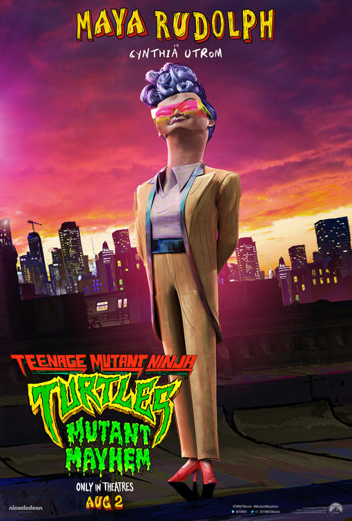 1000 piece jigsaw puzzle for the movie poster: Teenage Mutant Ninja Turtles: Mutant Mayhem (2023) ver35