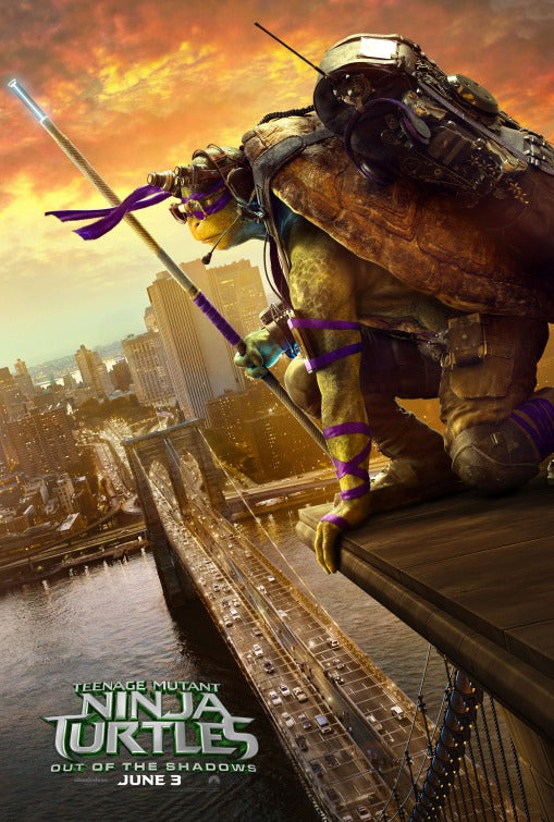 1000 piece jigsaw puzzle for the movie poster: Teenage Mutant Ninja Turtles: Out of the Shadows (2016) ver6