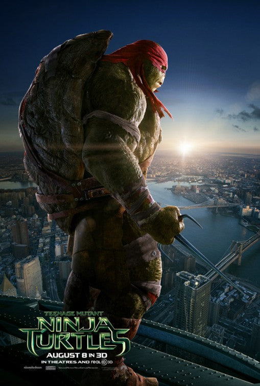 1000 piece jigsaw puzzle for the movie poster: Teenage Mutant Ninja Turtles (2014) ver12