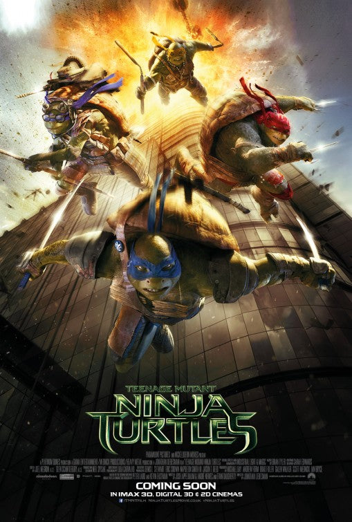 1000 piece jigsaw puzzle for the movie poster: Teenage Mutant Ninja Turtles (2014) ver14