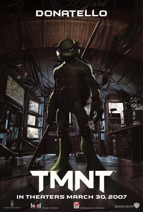 the movie poster: Teenage Mutant Ninja Turtles (2007) ver2