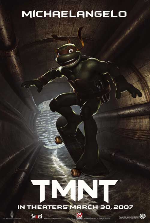 the movie poster: Teenage Mutant Ninja Turtles (2007) ver3