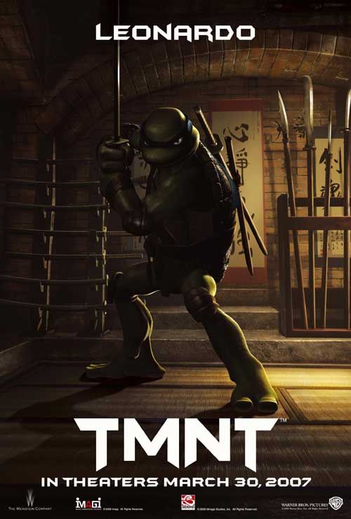 the movie poster: Teenage Mutant Ninja Turtles (2007) ver4