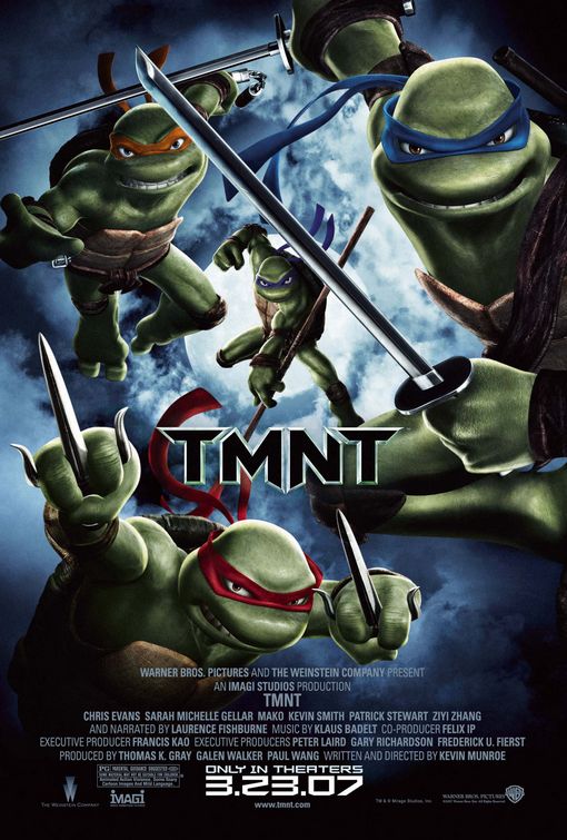 the movie poster: Teenage Mutant Ninja Turtles (2007) ver5