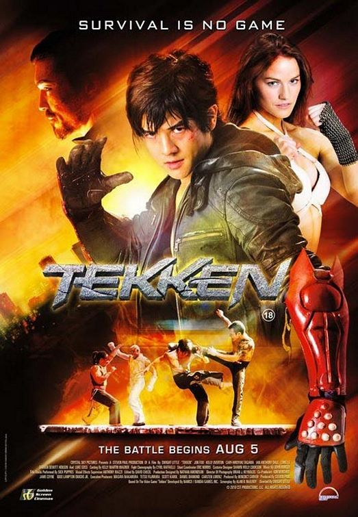 1000 piece jigsaw puzzle for the movie poster: Tekken (2010) ver2