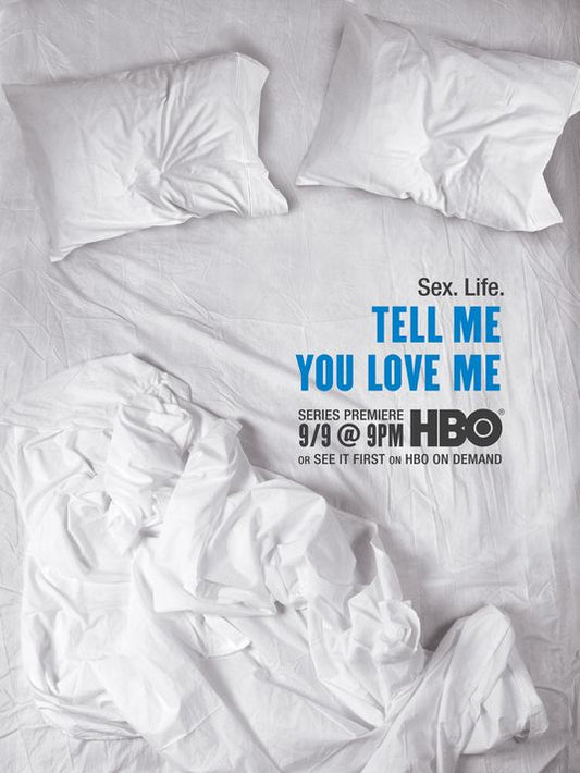 1000 piece jigsaw puzzle for tv poster: Tell Me You Love Me