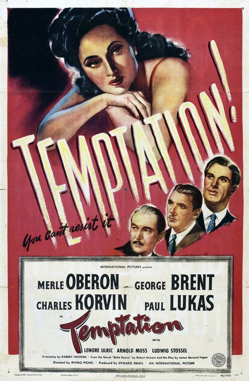 the movie poster: Temptation (1946)