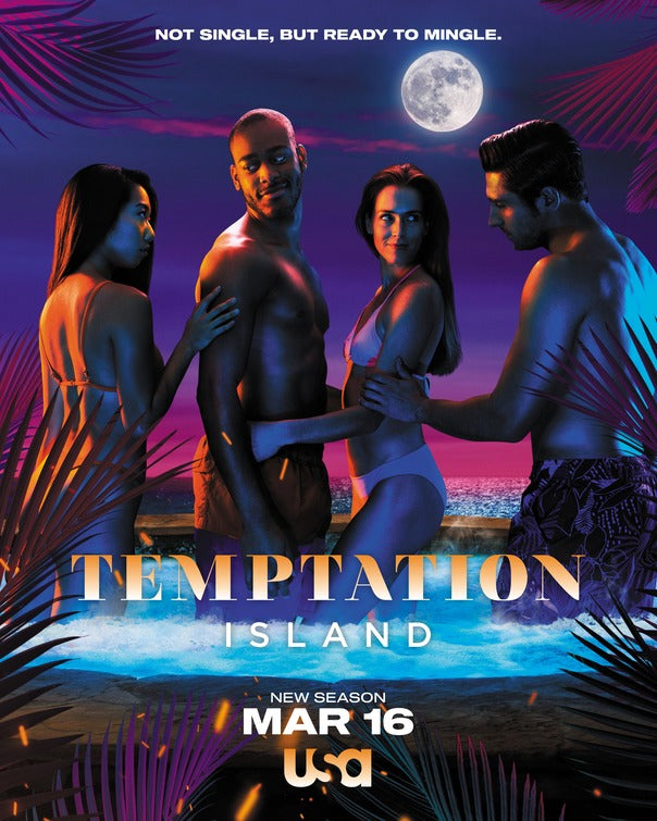 1000 piece jigsaw puzzle for tv poster: Temptation Island