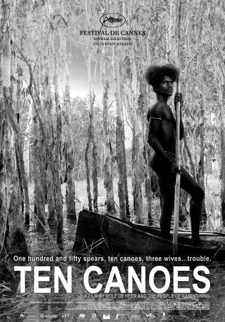the movie poster: Ten Canoes (2006)