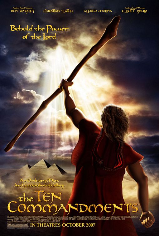 the movie poster: The Ten Commandments (2007)