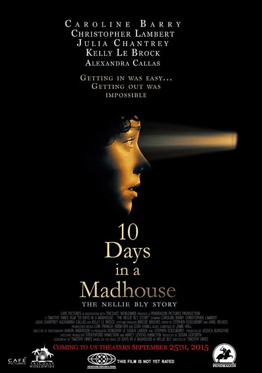 1000 piece jigsaw puzzle for the movie poster: 10 Days in a Madhouse (2015)