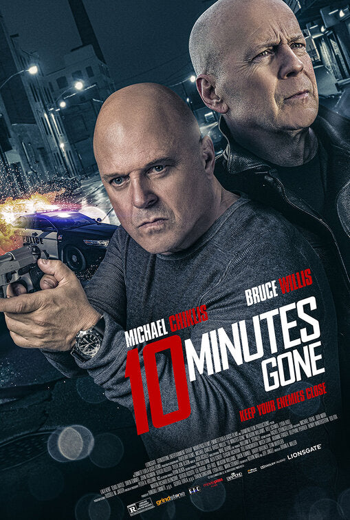 1000 piece jigsaw puzzle for the movie poster: 10 Minutes Gone (2019)