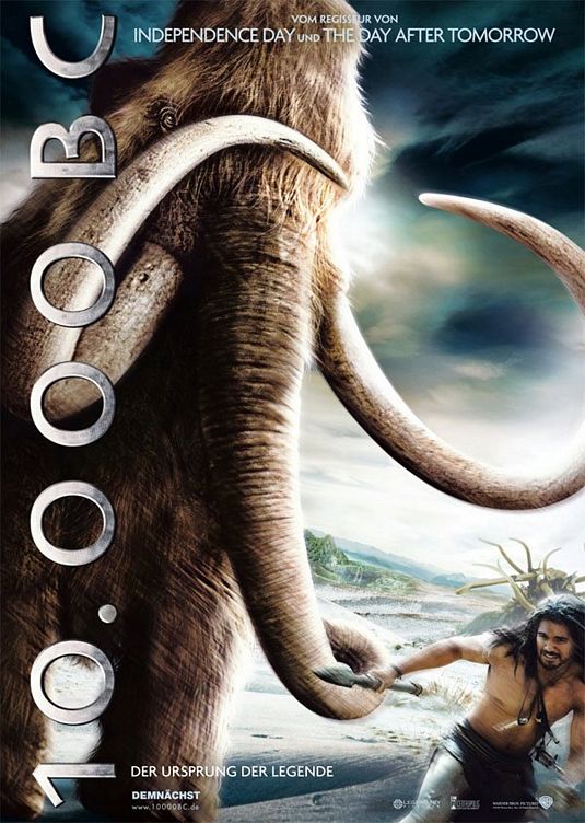 the movie poster: 10,000 B.C. (2008) ver4