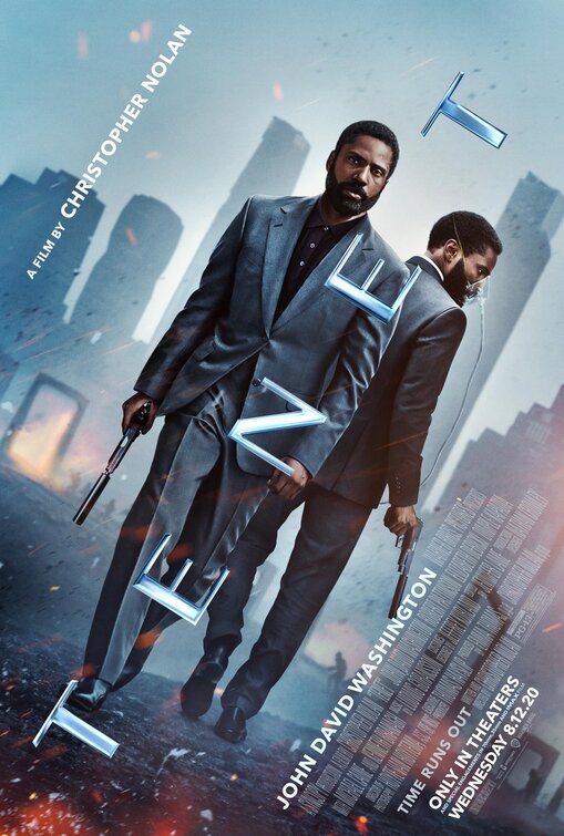 1000 piece jigsaw puzzle for the movie poster: Tenet (2020) ver2