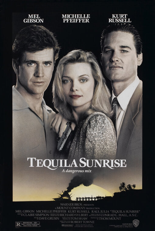 the movie poster: Tequila Sunrise (1988) ver2