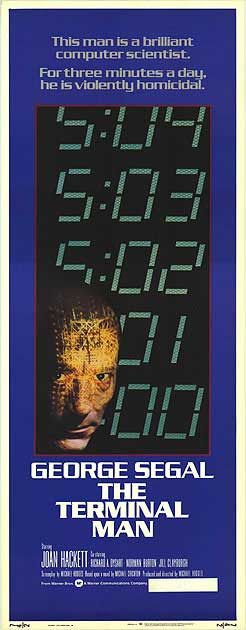 the movie poster: The Terminal Man (1974) ver3