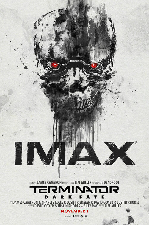 1000 piece jigsaw puzzle for the movie poster: Terminator: Dark Fate (2019) ver11