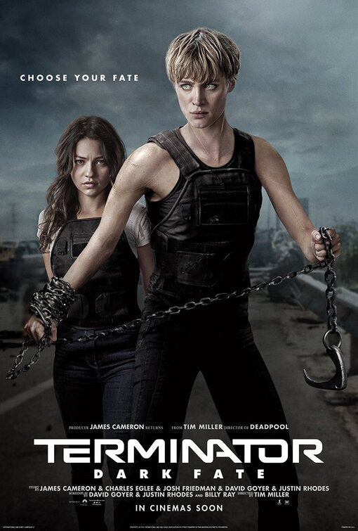 1000 piece jigsaw puzzle for the movie poster: Terminator: Dark Fate (2019) ver7