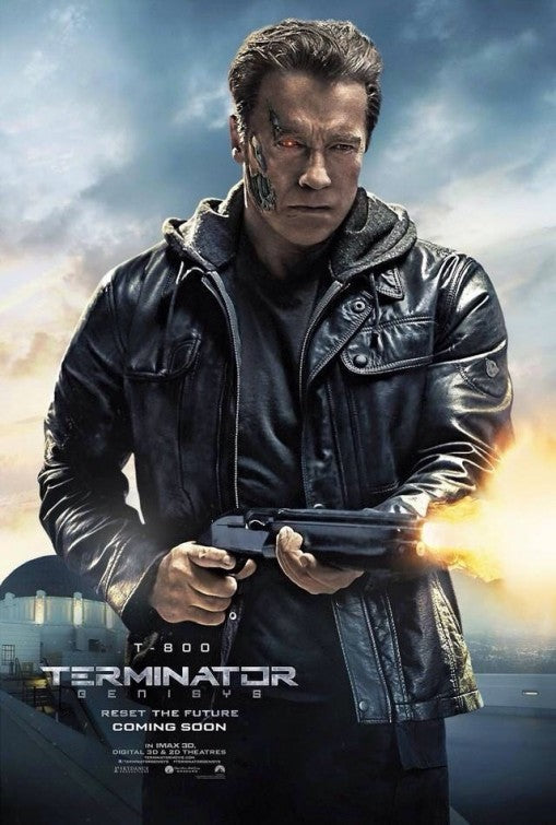 1000 piece jigsaw puzzle for the movie poster: Terminator Genisys (2015) ver7