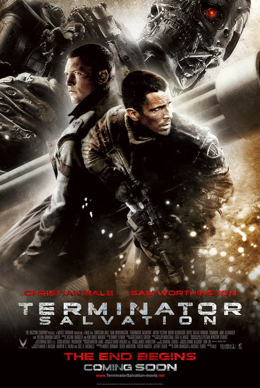 1000 piece jigsaw puzzle for the movie poster: Terminator: Salvation (2009) ver8