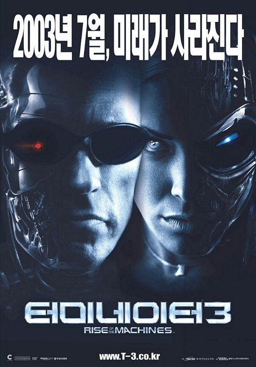 the movie poster: Terminator 3: Rise of the Machines (2003) ver4