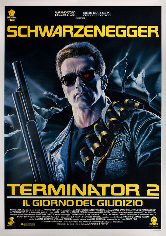 the movie poster: Terminator 2: Judgment Day (1991) ver2