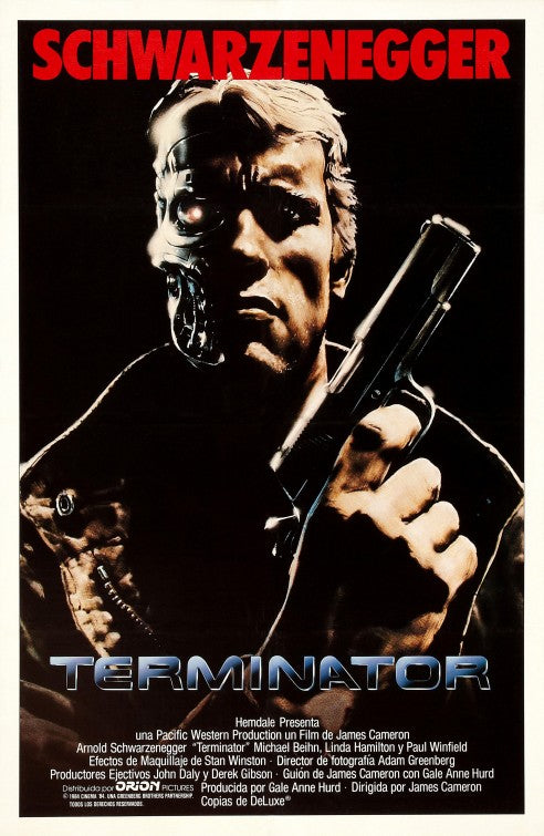 1000 piece jigsaw puzzle for the movie poster: The Terminator (1984) ver5