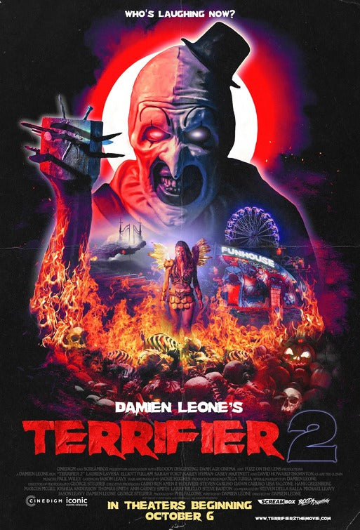 1000 piece jigsaw puzzle for the movie poster: Terrifier 2 (2022)