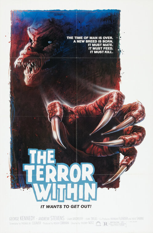 1000 piece jigsaw puzzle for the movie poster: The Terror Within (1989)