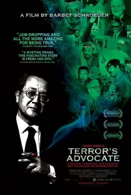 the movie poster: Terror's Advocate (2007)