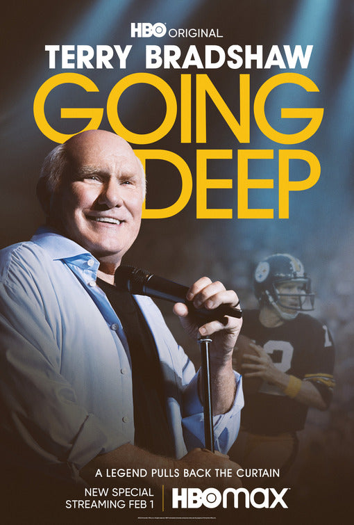 1000 piece jigsaw puzzle for tv poster: Terry Bradshaw: Going Deep