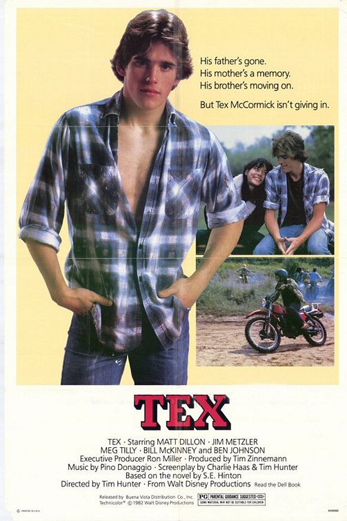 the movie poster: Tex (1982)