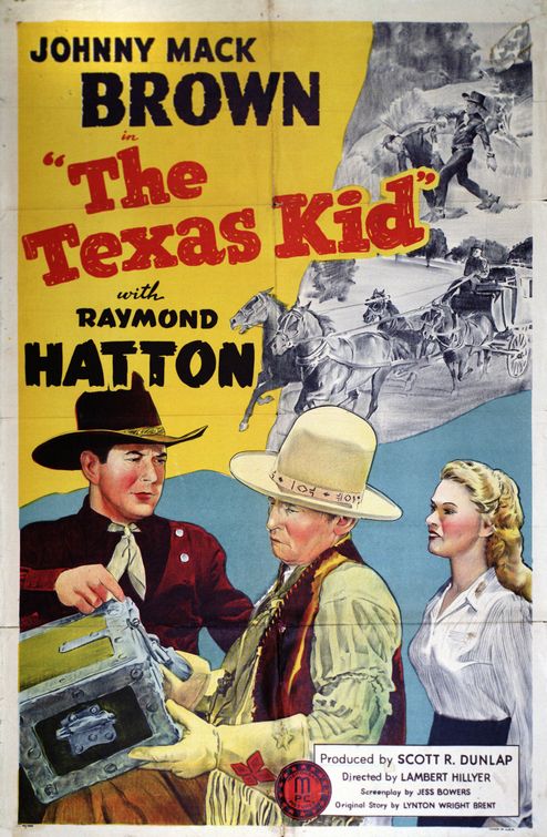 the movie poster: The Texas Kid (1943)