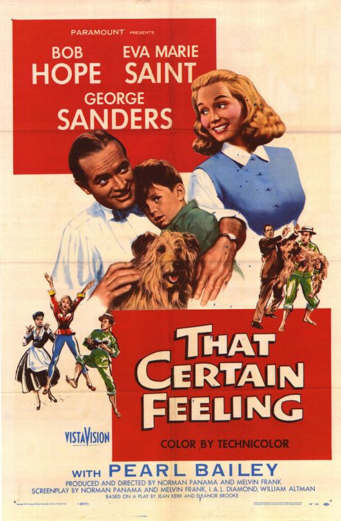 the movie poster: That Certain Feeling (1956)