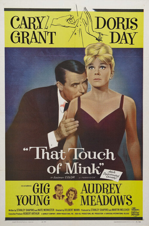 1000 piece jigsaw puzzle for the movie poster: That Touch of Mink (1962)