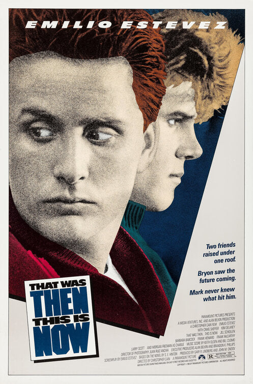 the movie poster: That Was Then... This Is Now (1985)