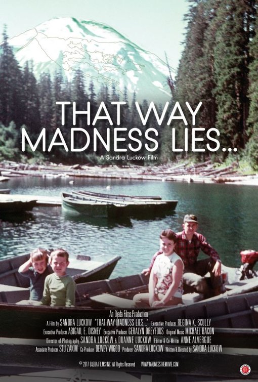 1000 piece jigsaw puzzle for the movie poster: That Way Madness Lies... (2018)
