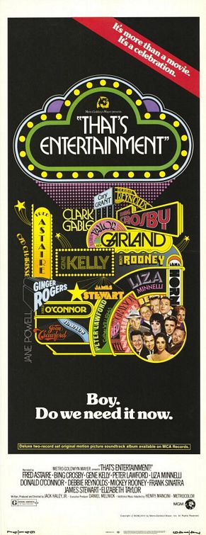 the movie poster: That's Entertainment! (1974)